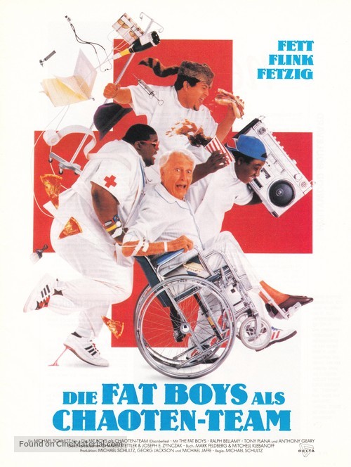 Disorderlies - German Movie Poster