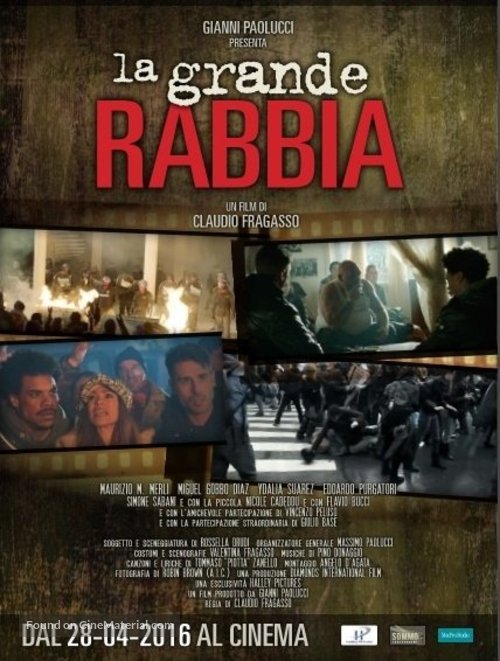 La grande rabbia - Italian Movie Poster