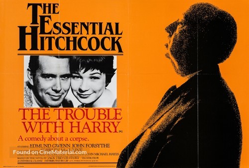 The Trouble with Harry - British Re-release movie poster