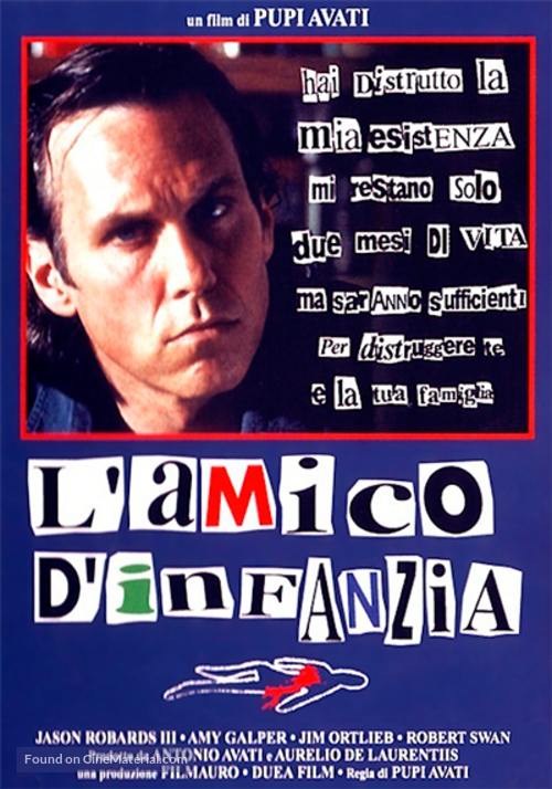 L&#039;amico d&#039;infanzia - Italian Movie Poster