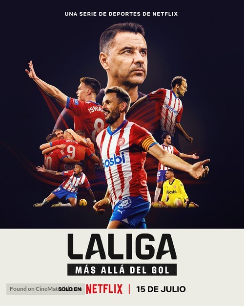 &quot;LaLiga: M&aacute;s all&aacute; del gol&quot; - Spanish Movie Poster