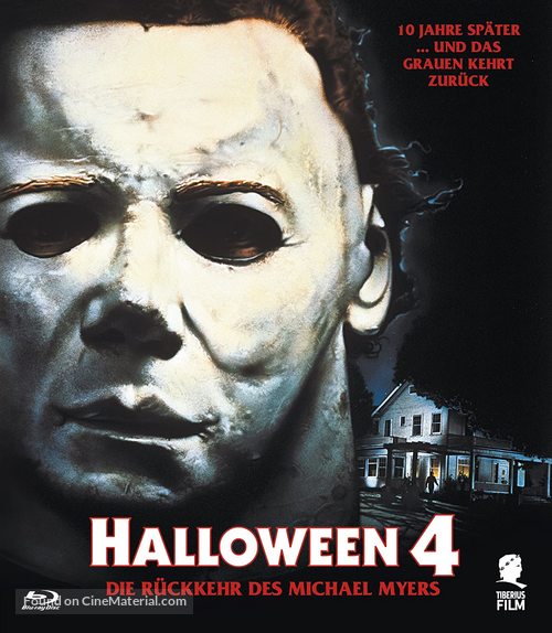 Halloween 4: The Return of Michael Myers - German Movie Cover