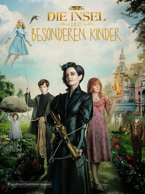 Miss Peregrine&#039;s Home for Peculiar Children - German Movie Cover