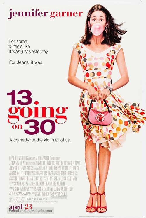 13 Going On 30 - Movie Poster