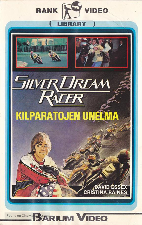 Silver Dream Racer - Finnish VHS movie cover