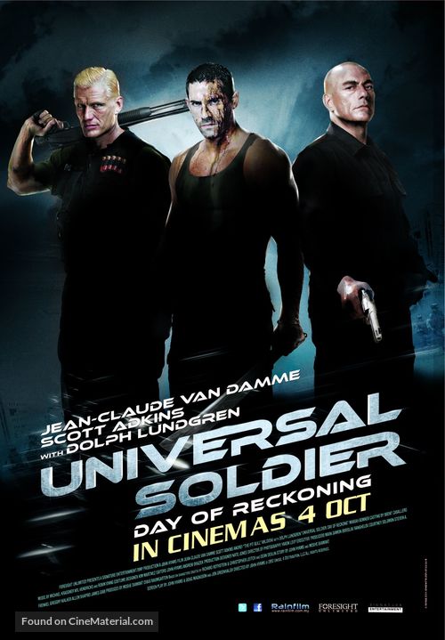 Universal Soldier: Day of Reckoning - Malaysian Movie Poster