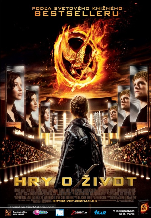 The Hunger Games - Slovak Movie Poster