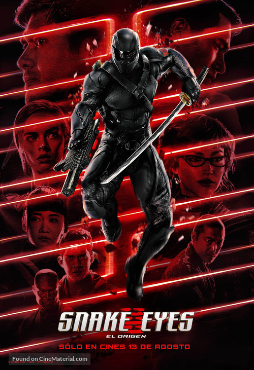 Snake Eyes: G.I. Joe Origins - Spanish Movie Poster