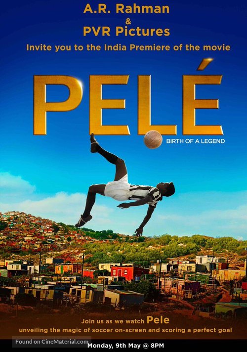 Pel&eacute;: Birth of a Legend - Indian Movie Poster