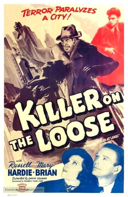 Killer at Large - Movie Poster