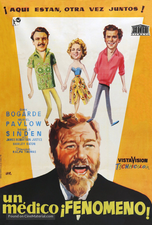 Doctor at Large - Spanish Movie Poster