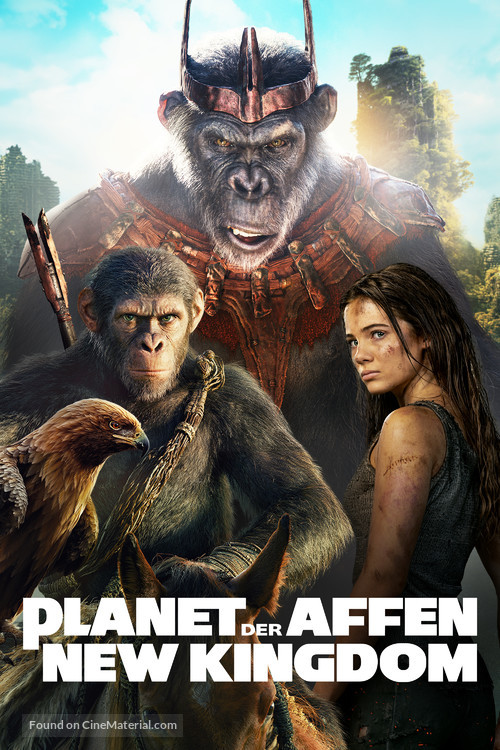 Kingdom of the Planet of the Apes - German Video on demand movie cover