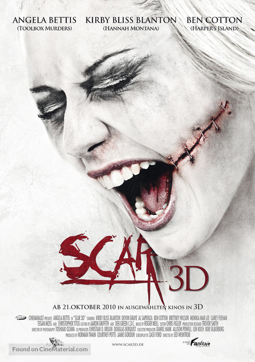 Scar - German Movie Poster