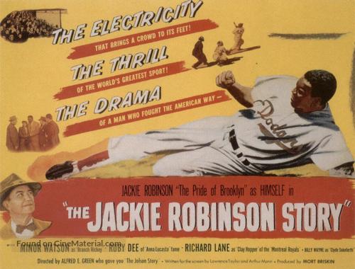 The Jackie Robinson Story - Movie Poster
