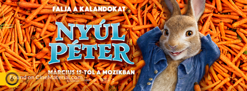 Peter Rabbit - Hungarian Movie Cover