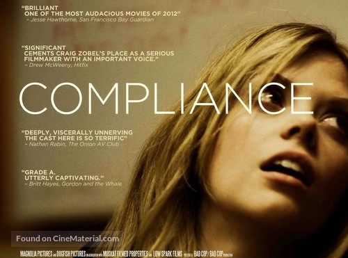 Compliance - British Movie Poster