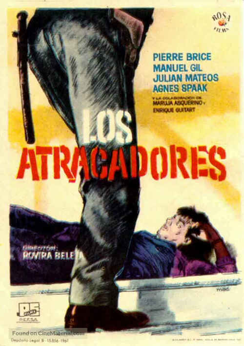 Los atracadores - Spanish Movie Poster