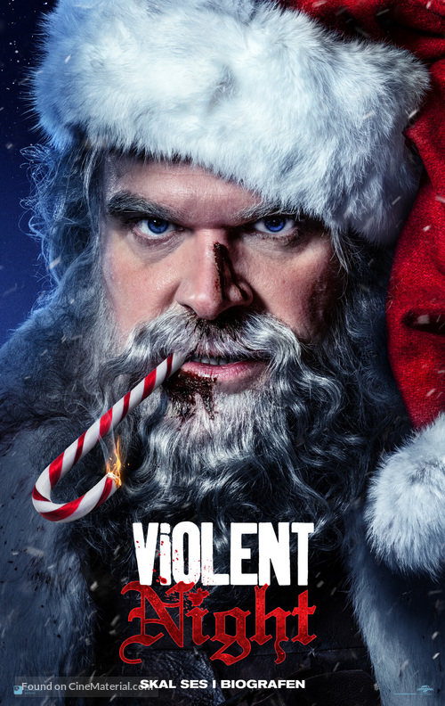 Violent Night - Danish Movie Poster