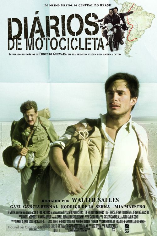 Diarios de motocicleta - Argentinian Movie Poster