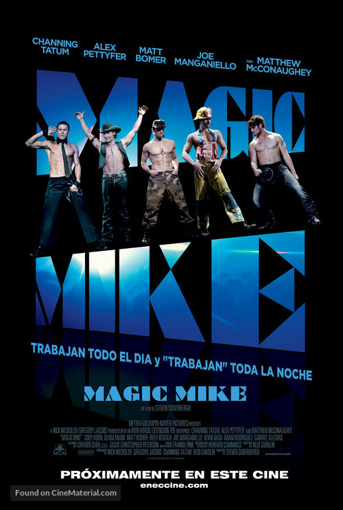 Magic Mike - Uruguayan Movie Poster