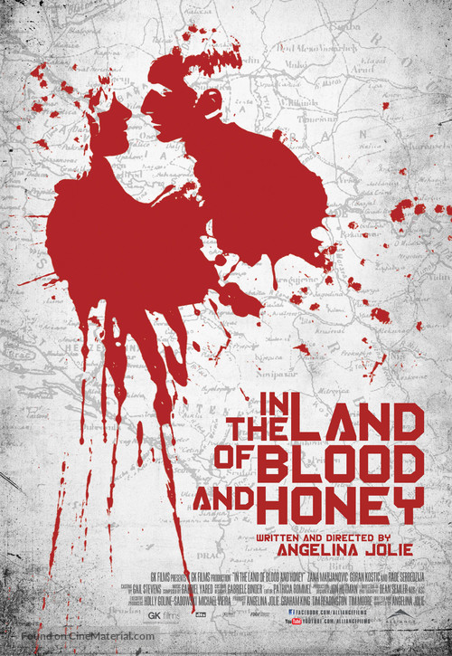 In the Land of Blood and Honey - Canadian Movie Poster