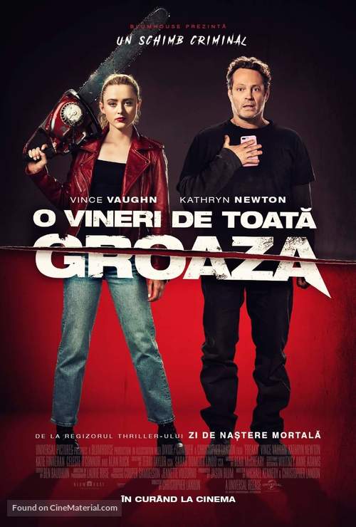 Freaky - Romanian Movie Poster