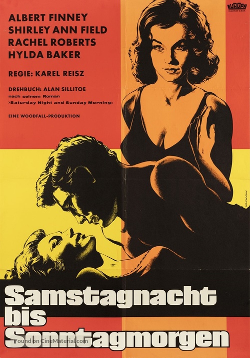 Saturday Night and Sunday Morning - Movie Poster