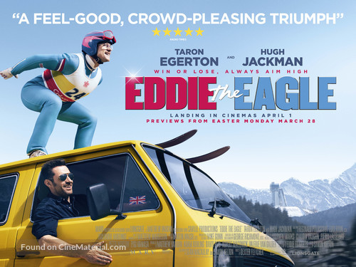 Eddie the Eagle - British Movie Poster