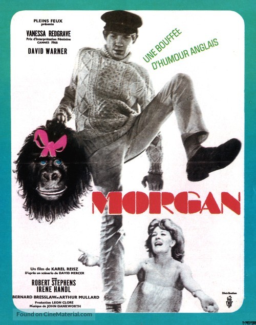 Morgan: A Suitable Case for Treatment - French Movie Poster