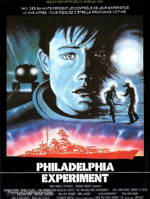 The Philadelphia Experiment - French Movie Poster