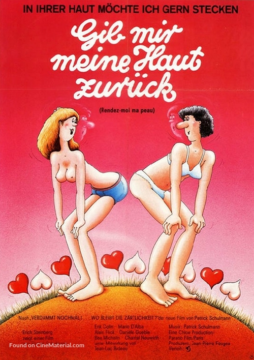 Rendez-moi ma peau... - German Movie Poster