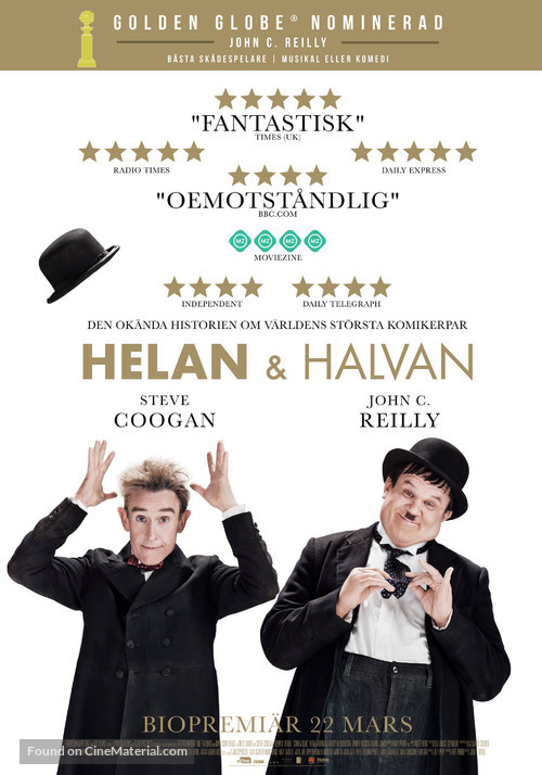 Stan &amp; Ollie - Swedish Movie Poster