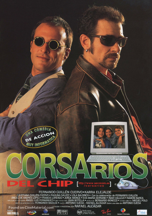 Corsarios del chip - Spanish Movie Poster