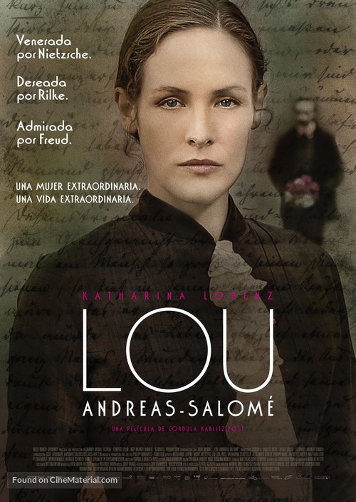 Lou Andreas-Salom&eacute; - Spanish Movie Poster