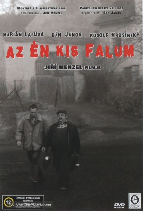 Ostre sledovan&eacute; vlaky - Hungarian DVD movie cover