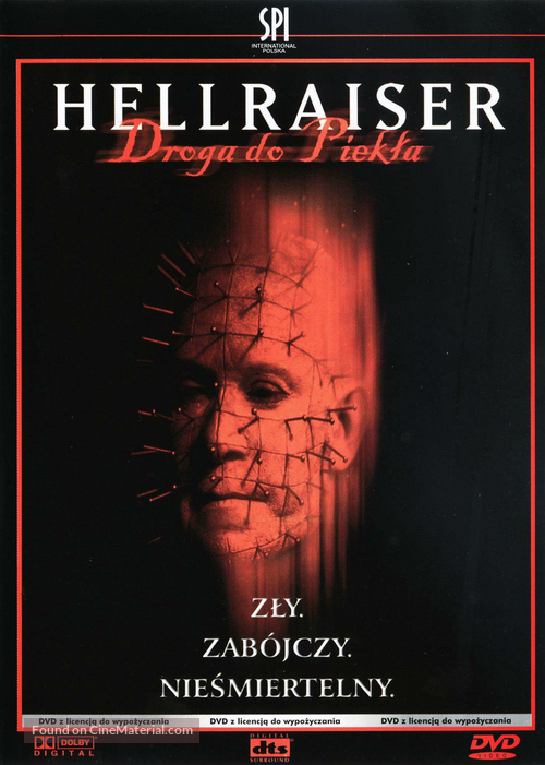 Hellraiser: Hellseeker - Polish DVD movie cover