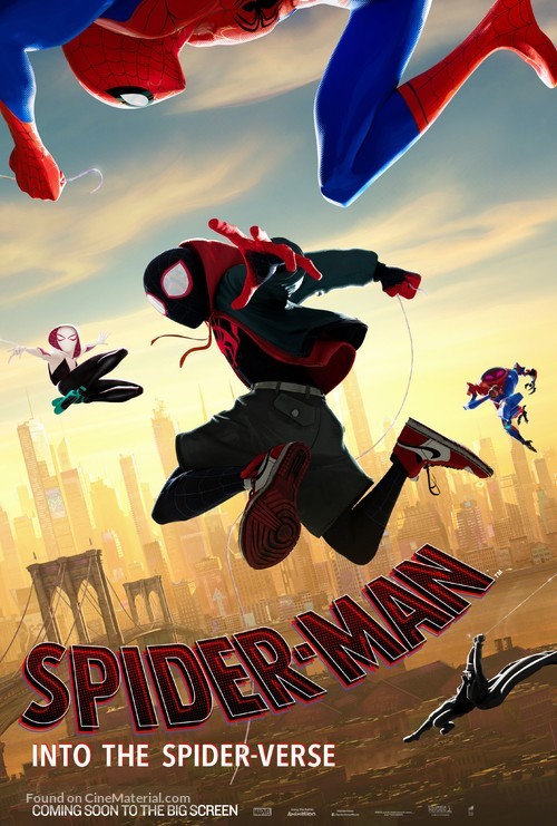 Spider-Man: Into the Spider-Verse - British Movie Poster