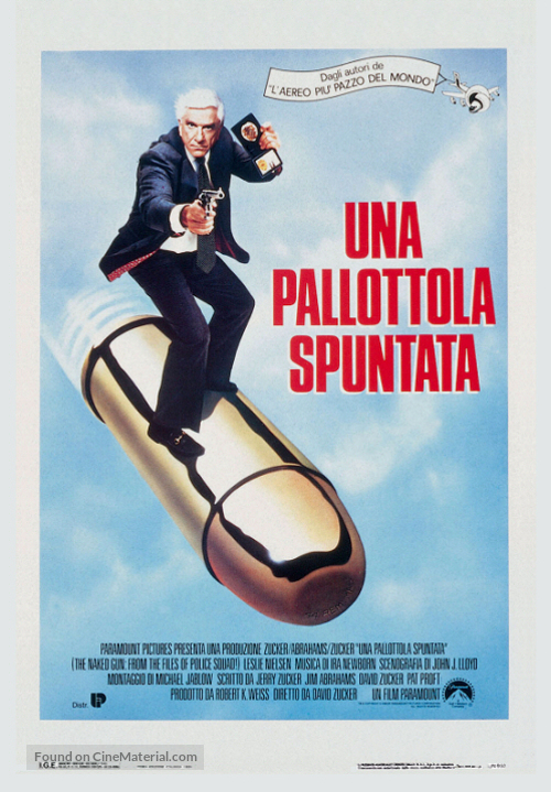 The Naked Gun - Italian Theatrical movie poster