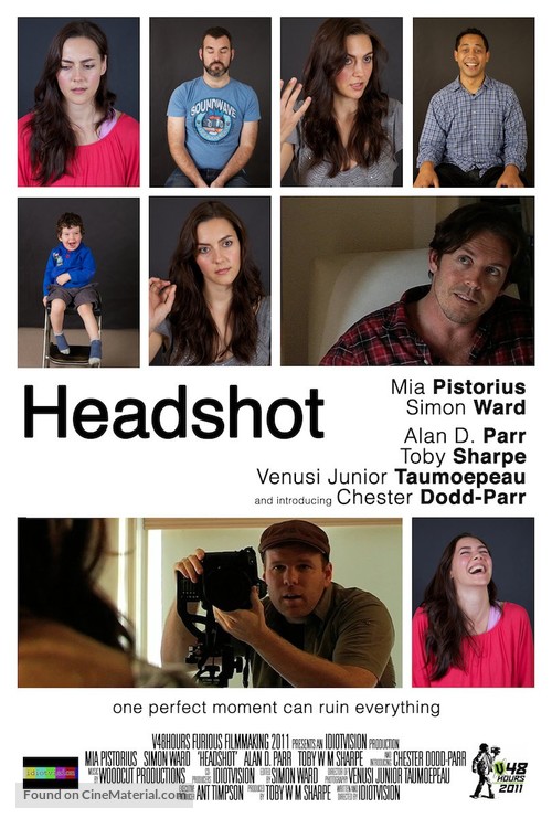 Headshot - New Zealand Movie Poster