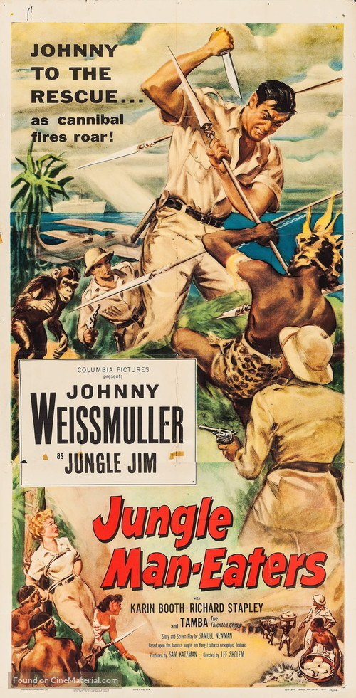 Jungle Man-Eaters - Movie Poster