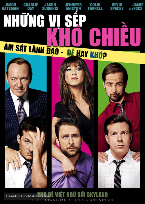 Horrible Bosses - Vietnamese Movie Poster