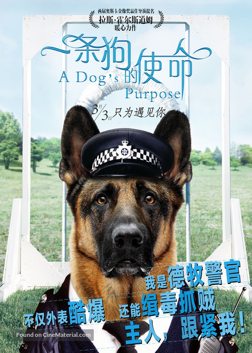 A Dog&#039;s Purpose - Chinese Movie Poster