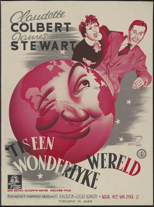 It&#039;s a Wonderful World - Dutch Movie Poster
