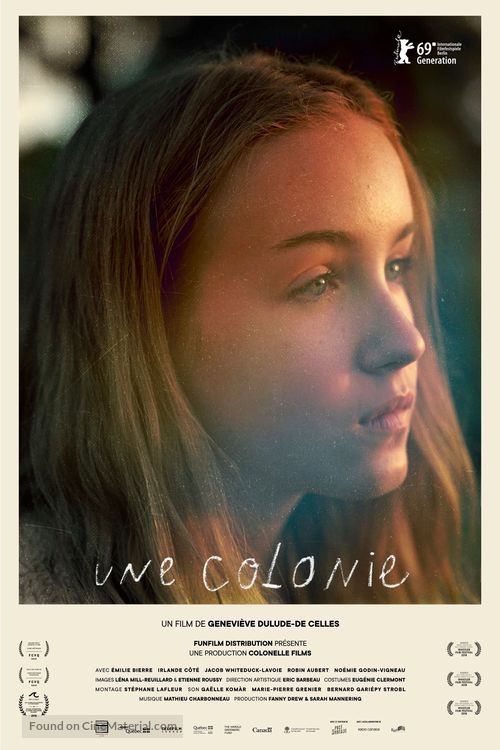 Une colonie - Canadian Movie Poster