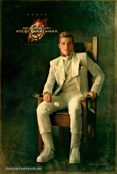 The Hunger Games: Catching Fire - Turkish Movie Poster