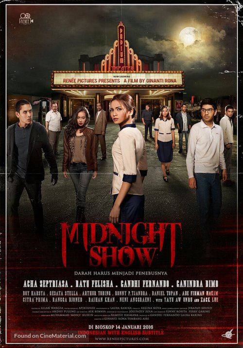 Midnight Show - Indonesian Movie Poster