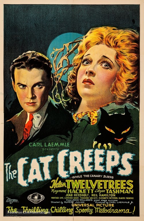 The Cat Creeps - Movie Poster