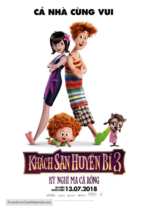 Hotel Transylvania 3: Summer Vacation - Vietnamese Movie Poster