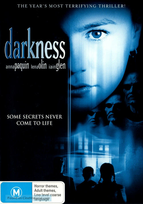 Darkness - Australian DVD movie cover