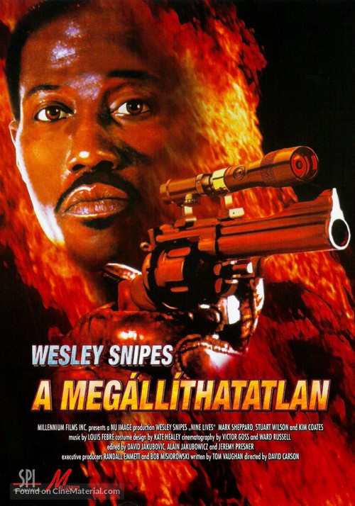 Unstoppable - Hungarian DVD movie cover